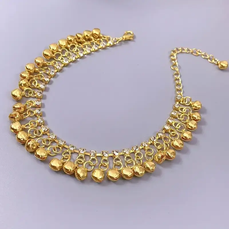 Festival Gold Anklet